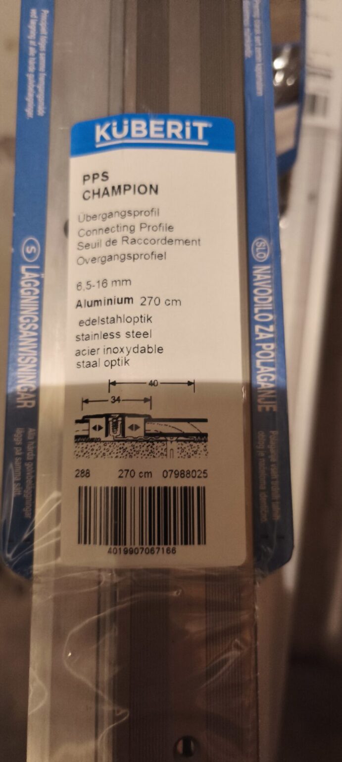Küberit übergangsprofile