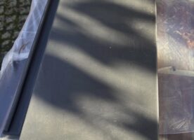 Dachziegel Domino Flächenziegel Nuance engobiert grau