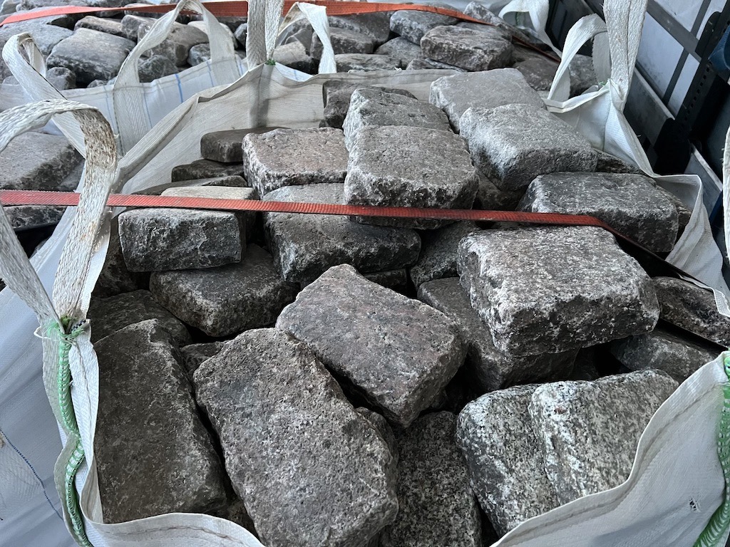 Altstadtpflaster 15×20 cm Granitpflaster Pflastersteine – gebraucht
