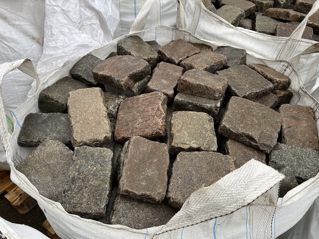 Altstadtpflaster 15×20 cm Granitpflaster Pflastersteine – gebraucht