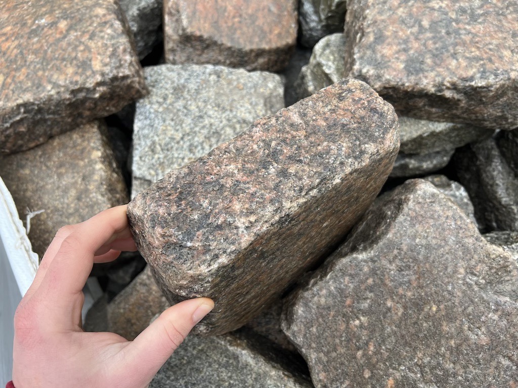 Altstadtpflaster 15×20 cm Granitpflaster Pflastersteine – gebraucht