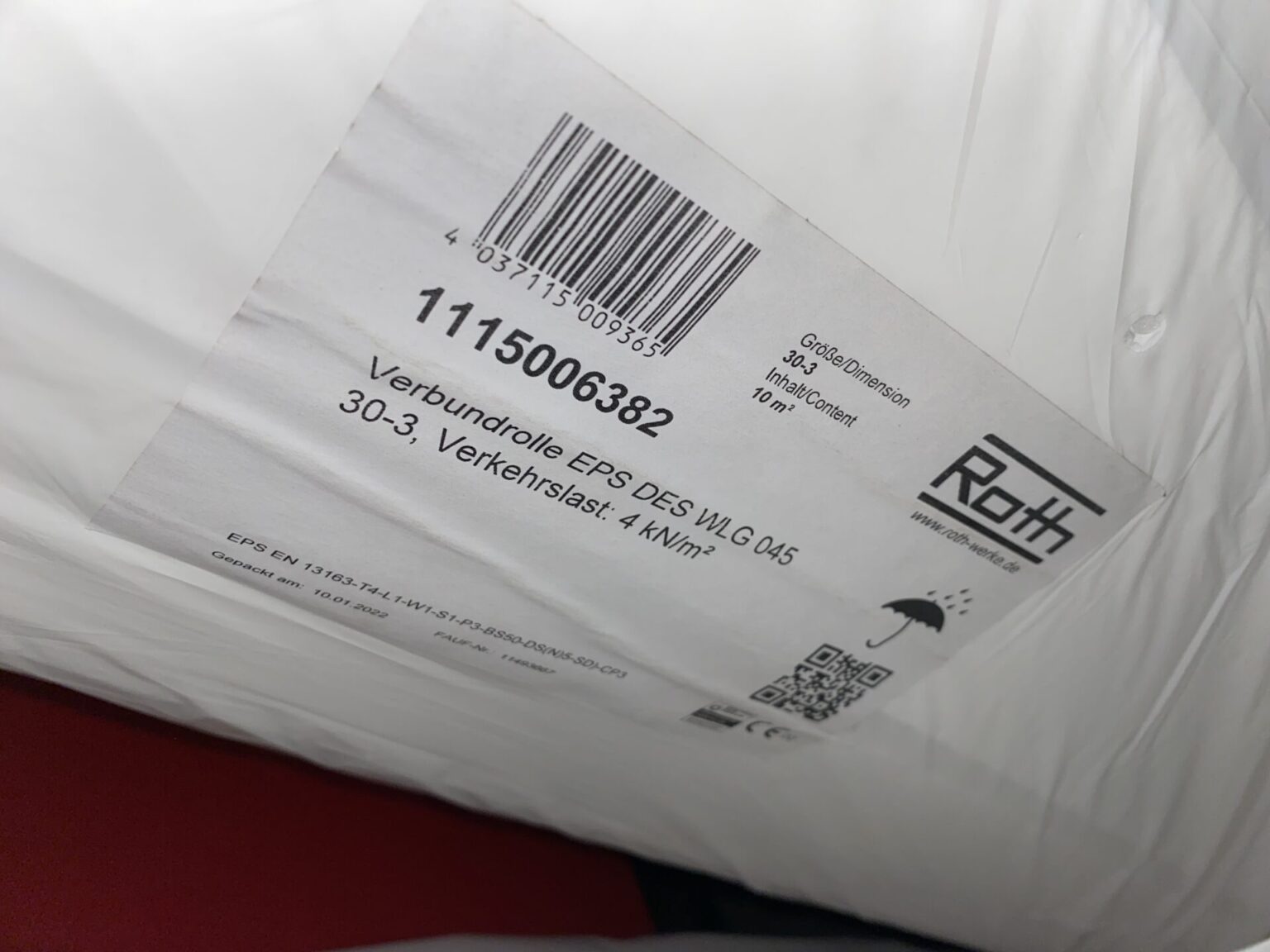 Roth Verbundrolle 30-3 EPS DES sm WLG 045, 10m2