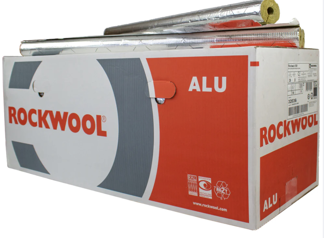 Packung / Karton Isolierung Rockwool Rohrschale RS800 15 x 20 mm