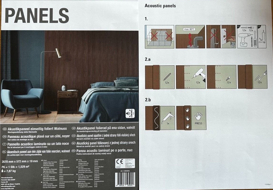 Paneele Walnuss