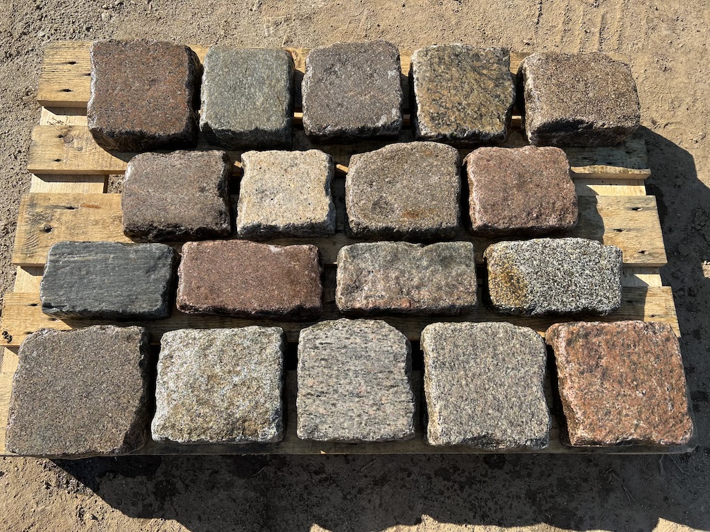 Altstadtpflaster 18×20 cm Granitpflaster Pflastersteine – gebraucht