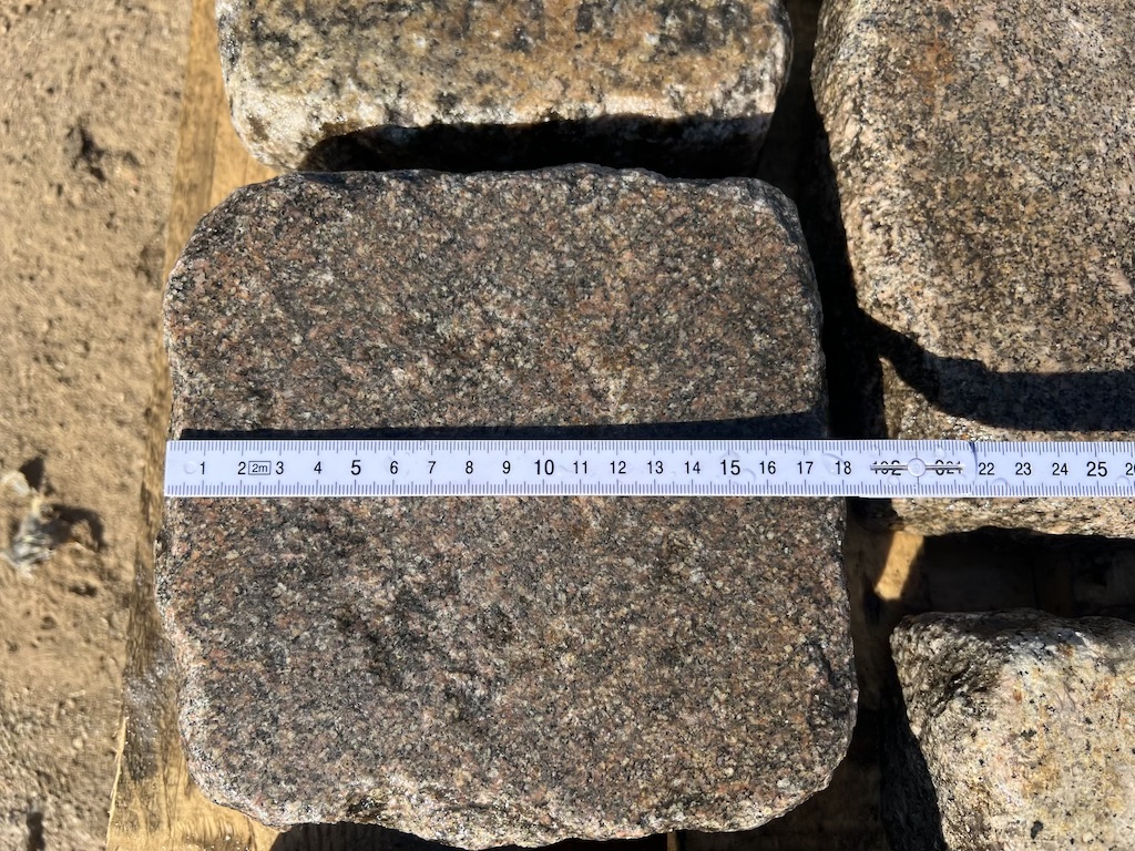 Altstadtpflaster 18×20 cm Granitpflaster Pflastersteine – gebraucht