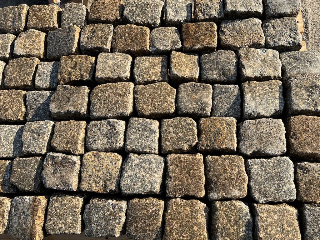 Historisches Granitpflaster 9×11 cm Kleinpflaster Kopfsteinpflaster