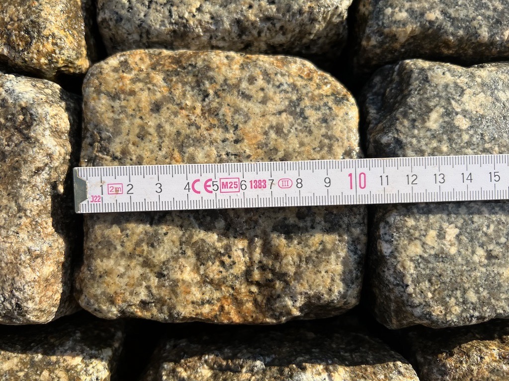 Historisches Granitpflaster 9×11 cm Kleinpflaster Kopfsteinpflaster