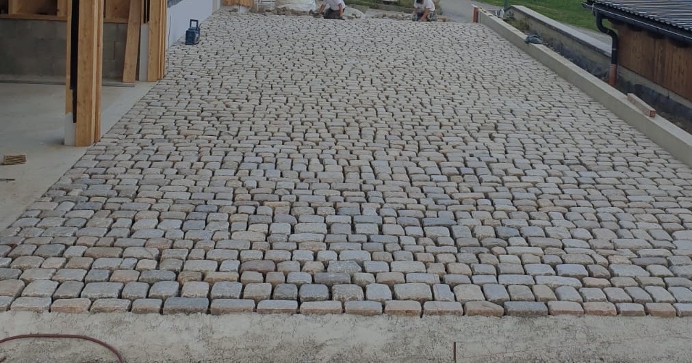Alte Kopfsteinpflaster 15×15 Granit Großpflaster Altstadtpflaster