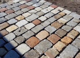 Altstadtpflaster 15x20 cm Granitpflaster Pflastersteine - gebraucht