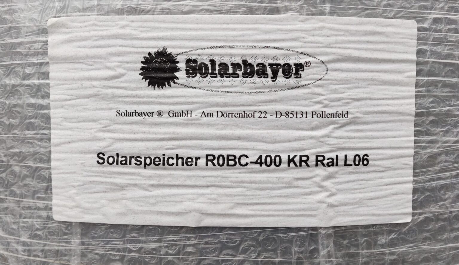 Solarbayer ROBC-400 KR