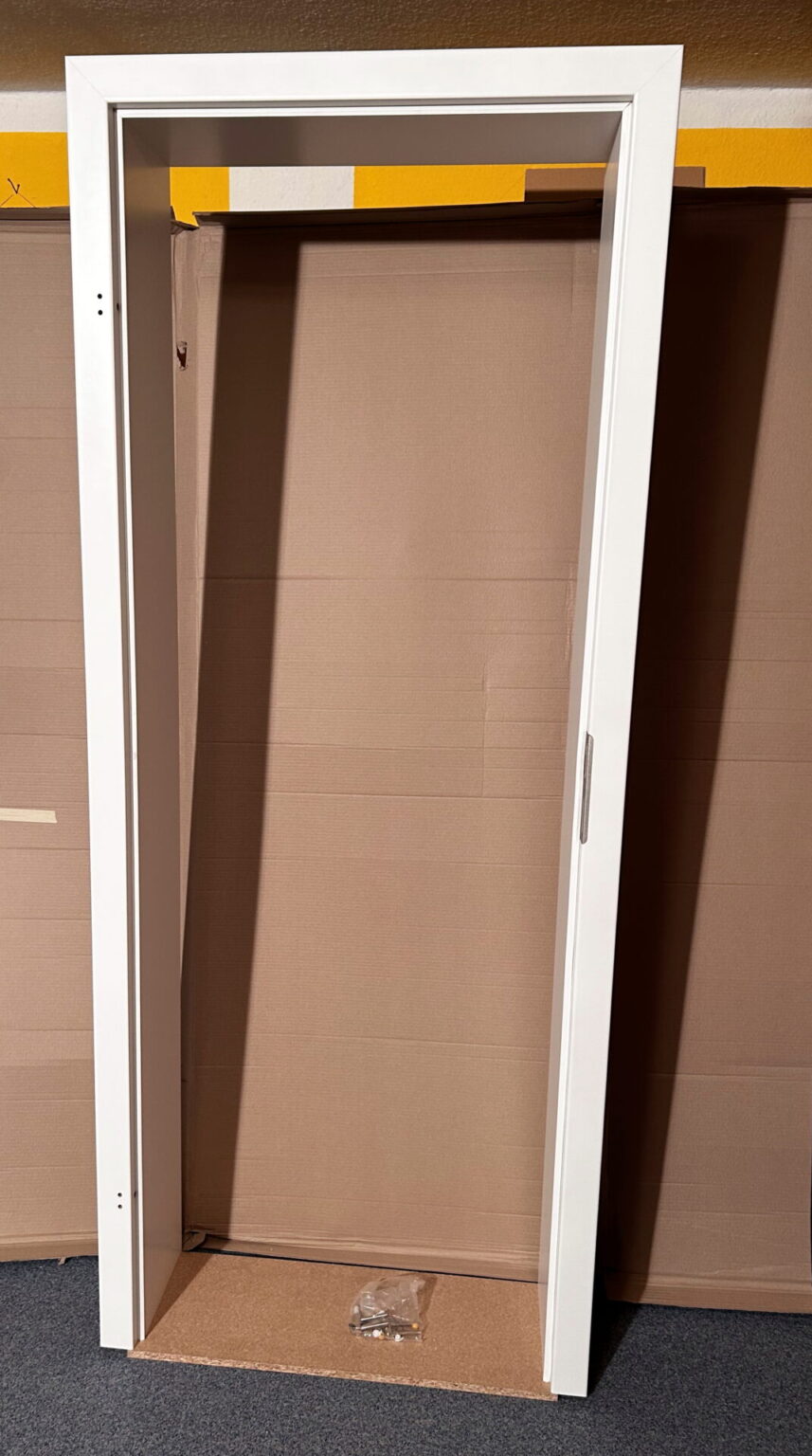 JELD-WEN Weißlack Zimmertür mit Lichtausschnitt
