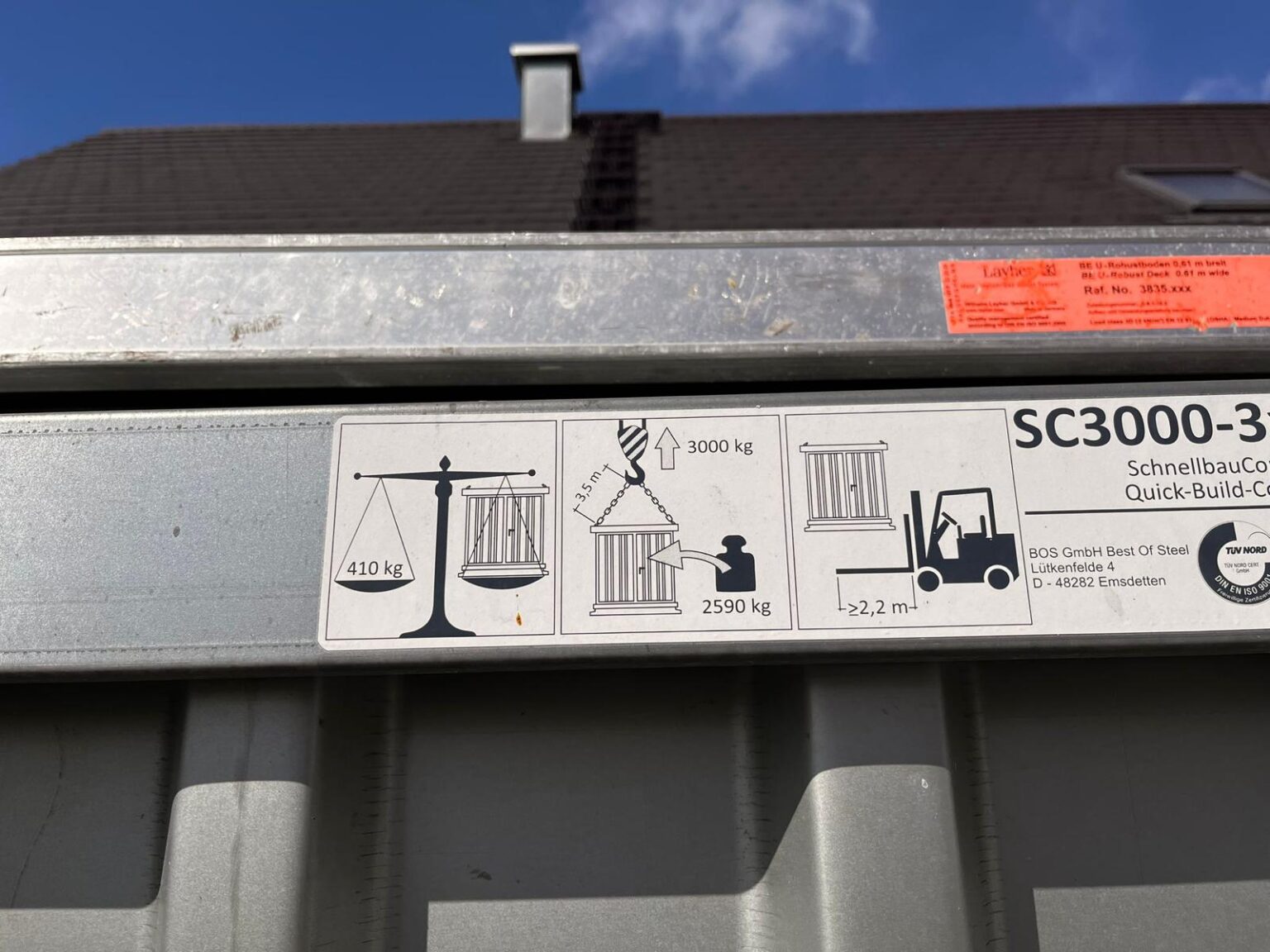 Blechcontainer