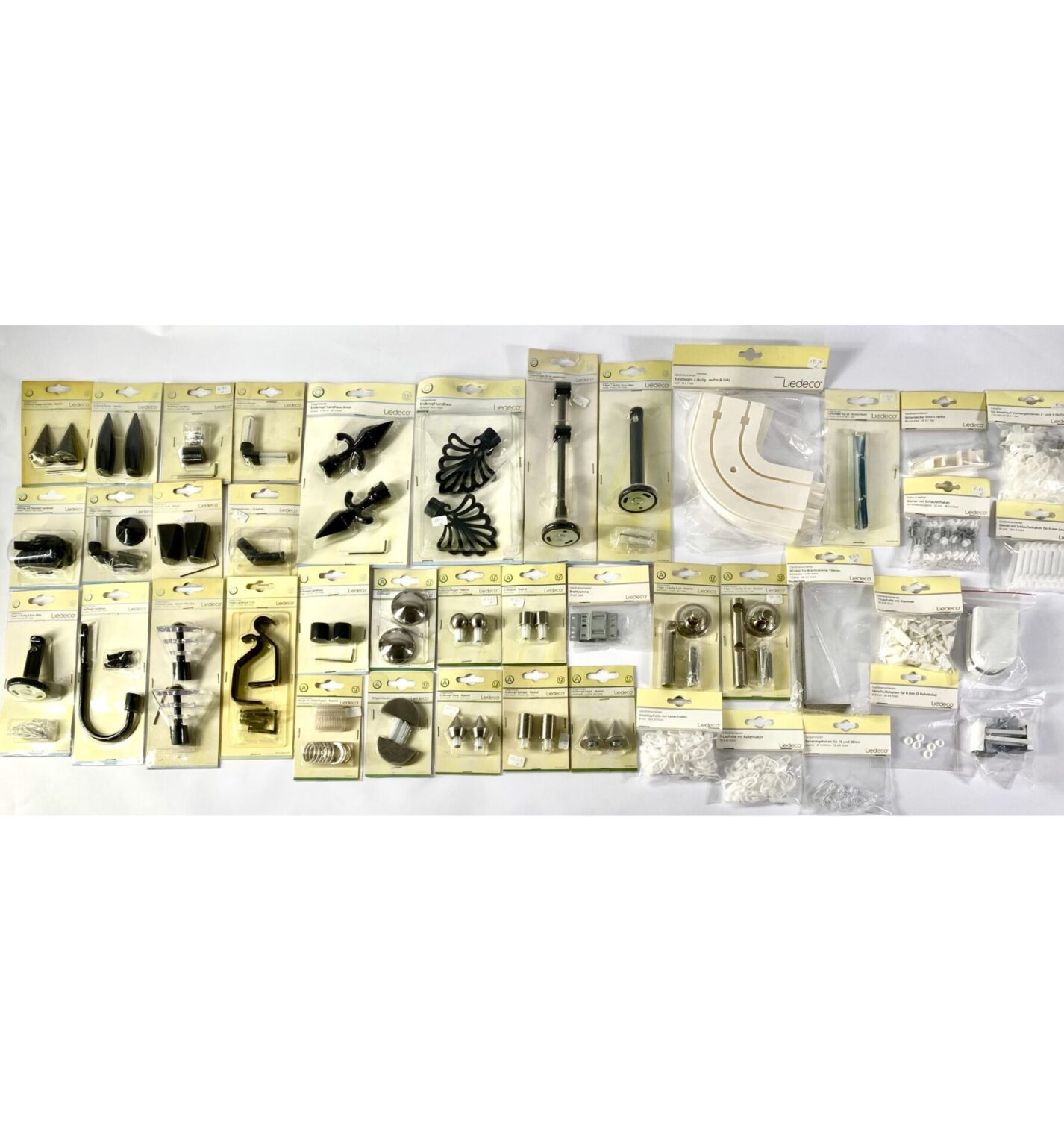 Liedeco Stilgarnituren versch. Modelle Accessoires für Vorhänge/Gardinen