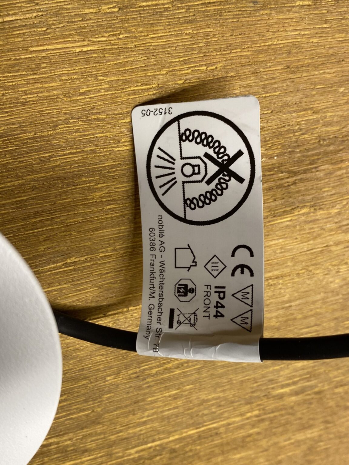 LED-Einbau-Downlight A 5068 T Flat IP44, 8W, 930, 38°, dim C, Neu und OVP