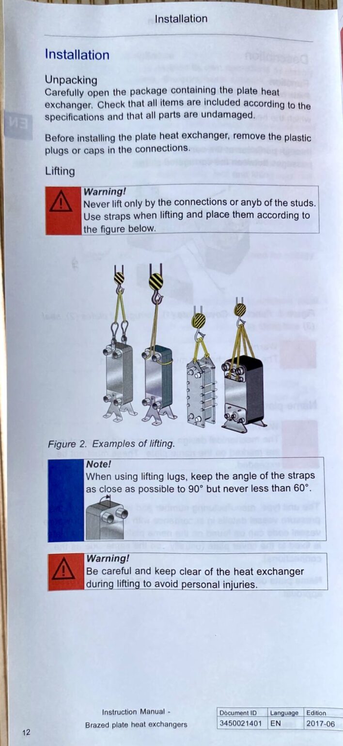 Alfa Laval Gelöteter Plattenwärmetauscher
