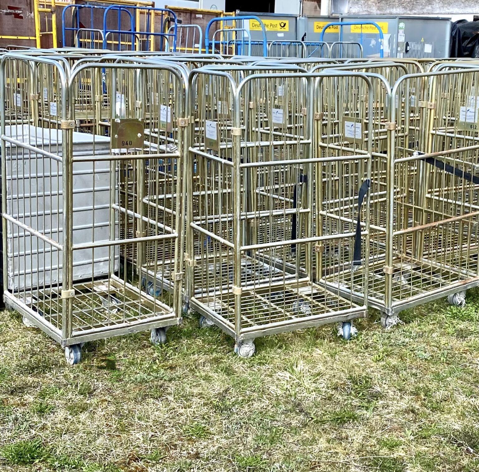 Wäschewagen, Gitterwagen, Transportwagen, Rollcontainer