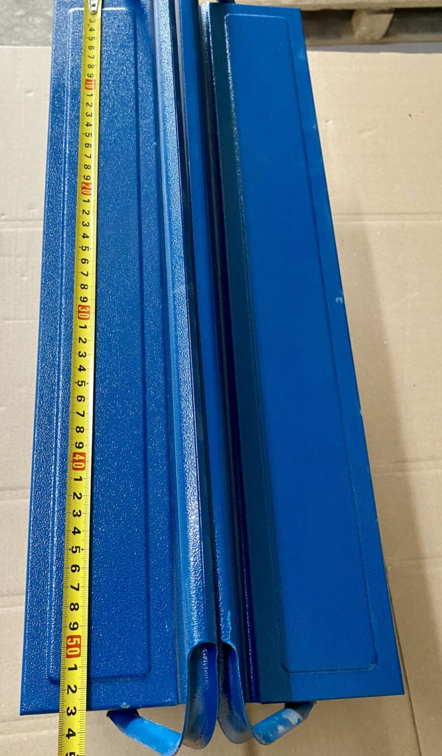 Allit McPlus Metall Werkzeugkasten blau, Werkzeugbox, Werkstatt, Werkstattbedarf