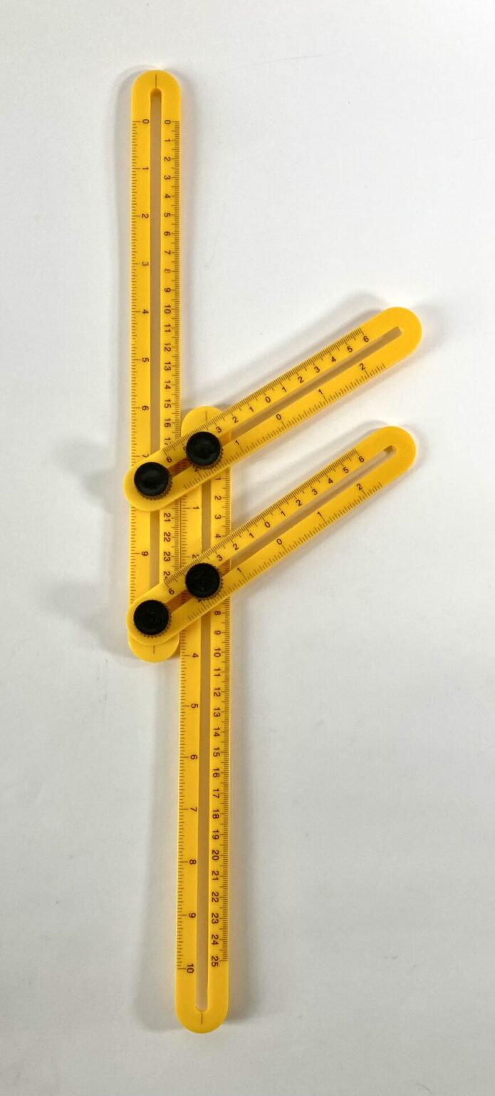 Winkelschablone, Angle Ruler, Multiwinkel Schablone, Messwerkzeug, Handwerk, Werkzeug