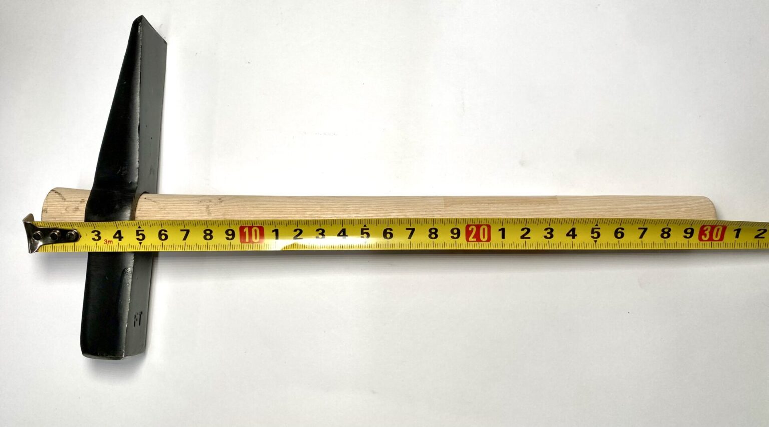 CircumPro Rheinischer Maurerhammer, Hammer mit Holzstiel, Werkzeug