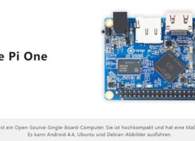 OrangePi One (Open-Source-Single-Board-Computer) originalverpackt