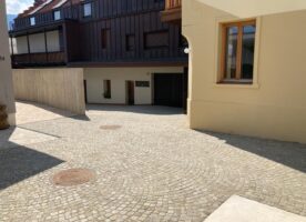 Historisches Granitpflaster 6x8 cm - gebrauchte Natursteine