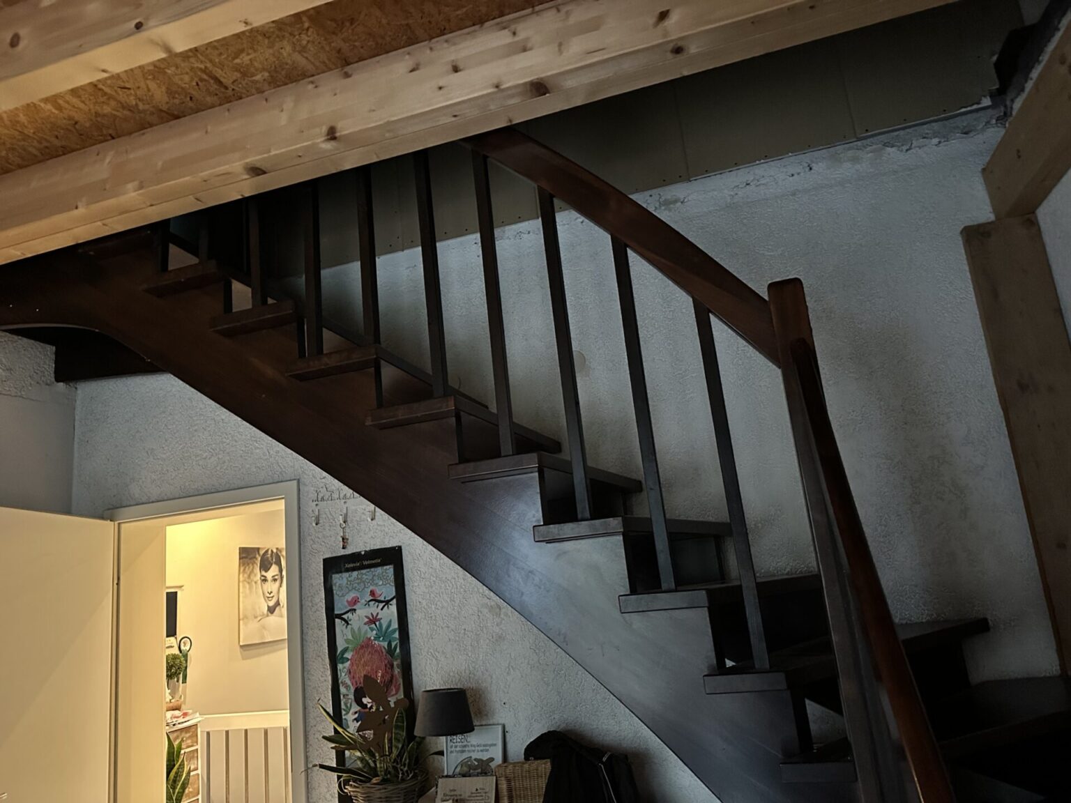 Holztreppe