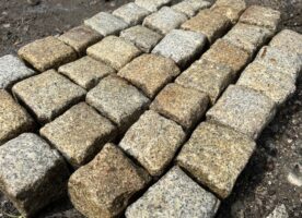 Historisches Granitpflaster 7x9 Kleinpflaster Kopfsteinpflaster
