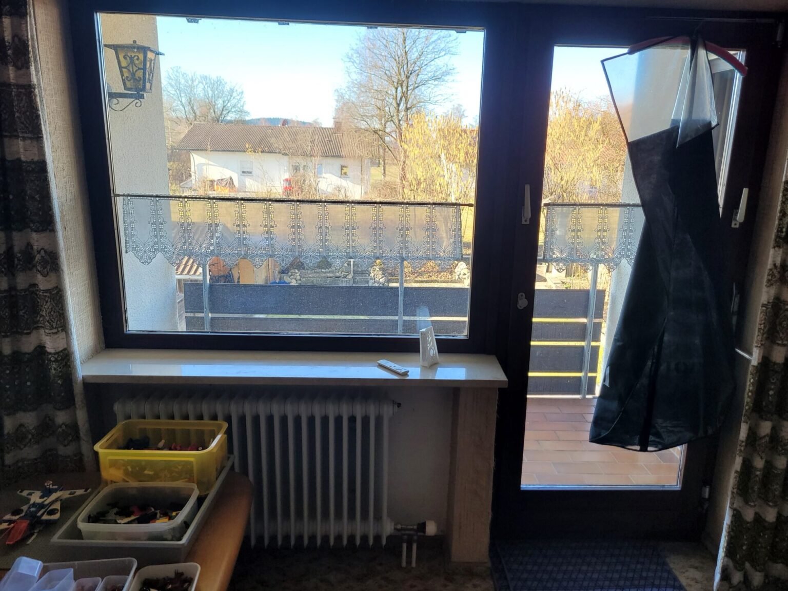 Kunststofffenster weiß, 2-fach verglast, ca. 2013, Selbstausbau