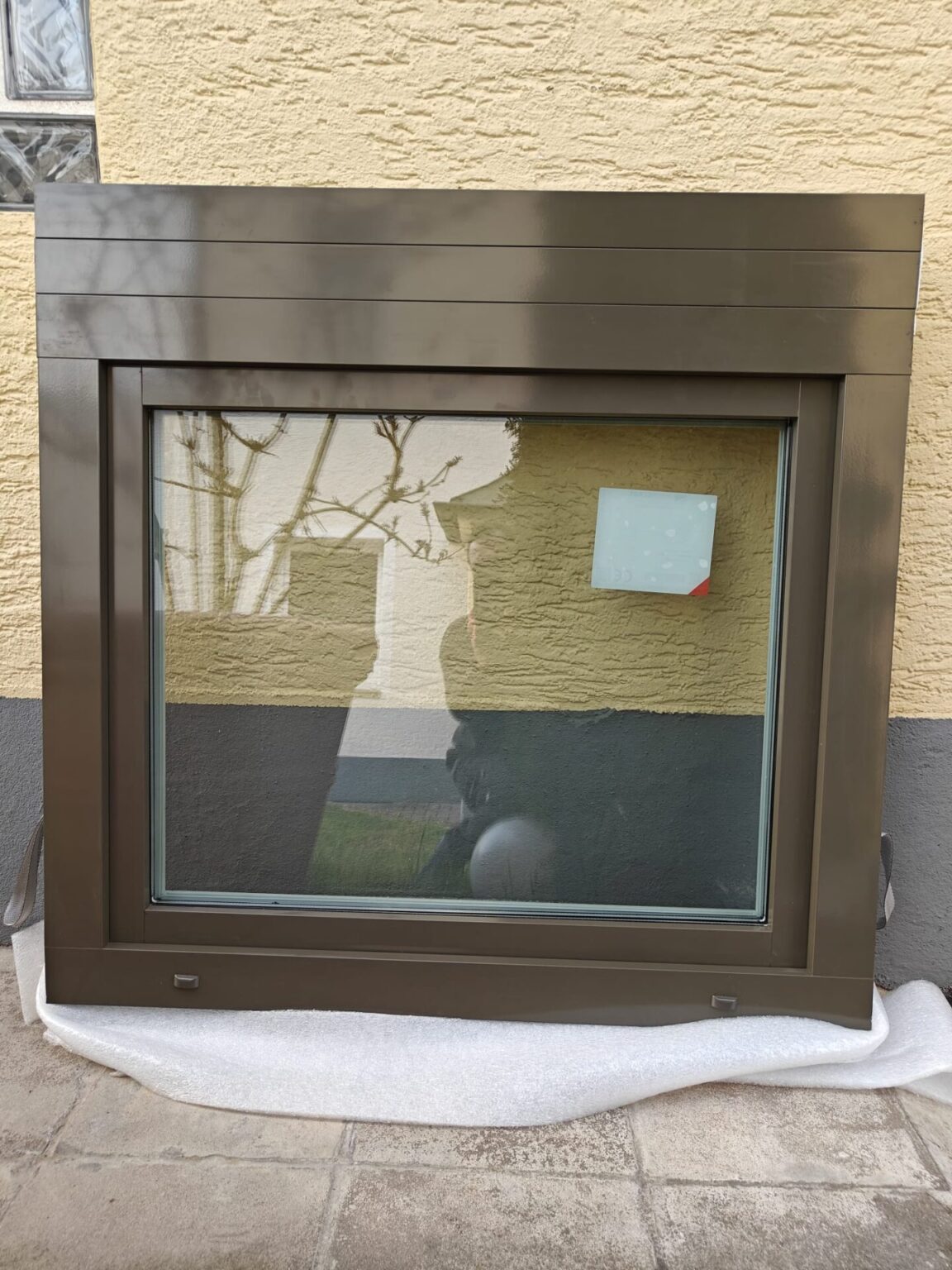Kunststoff-/Alu Doppelfenster und Balkontür, Aluplast