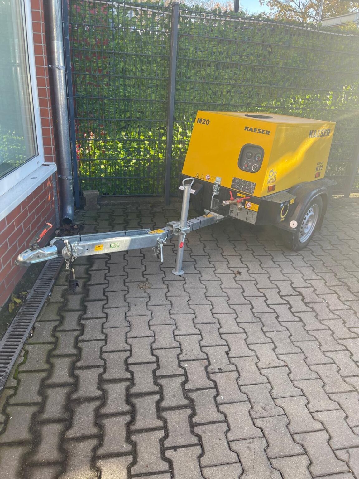Kaesar Mobilair M20 – mobiler Baukompressor