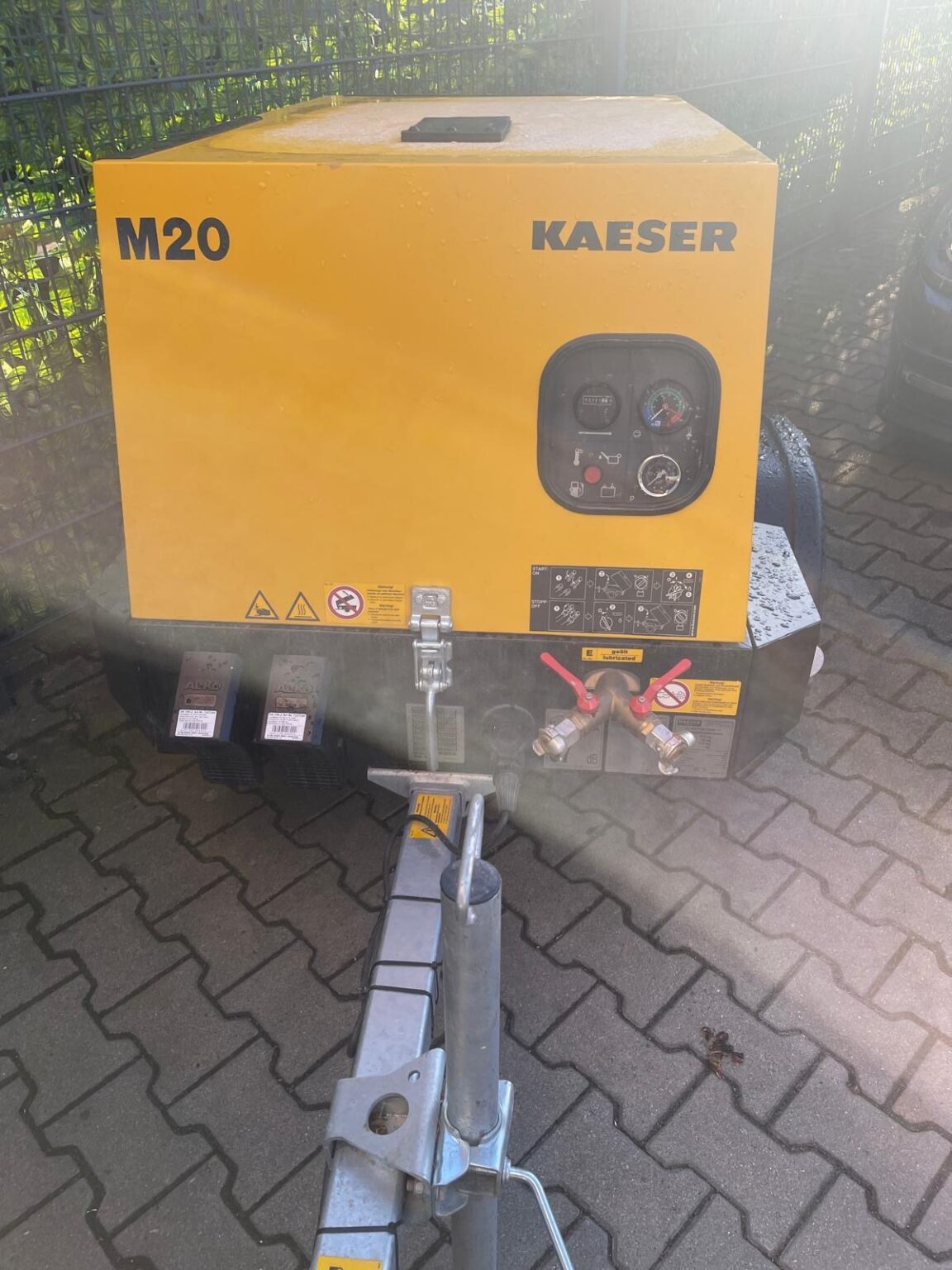 Kaesar Mobilair M20 – mobiler Baukompressor