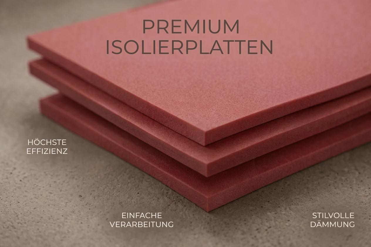 Faserzementplatte Rote hochwertige – 1200 × 2400 mm
