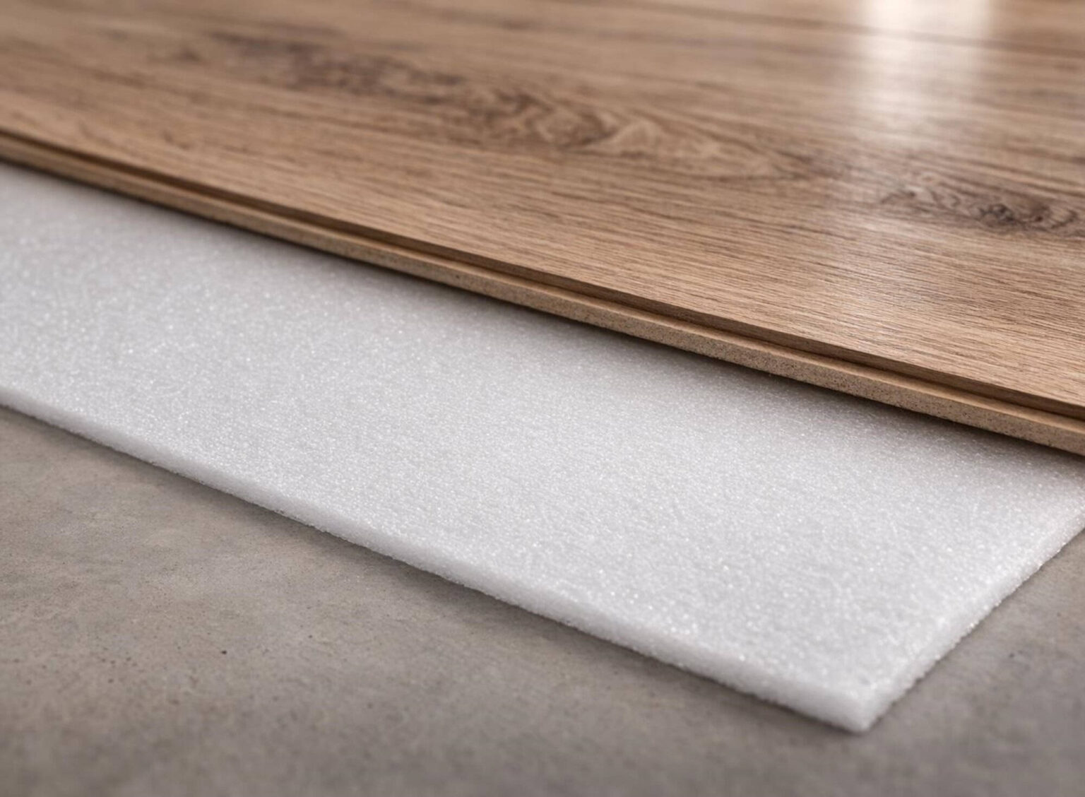 Trittschalldämmung aus PE-Schaumfolie – Rolle 100 m × 100 cm – 3 mm