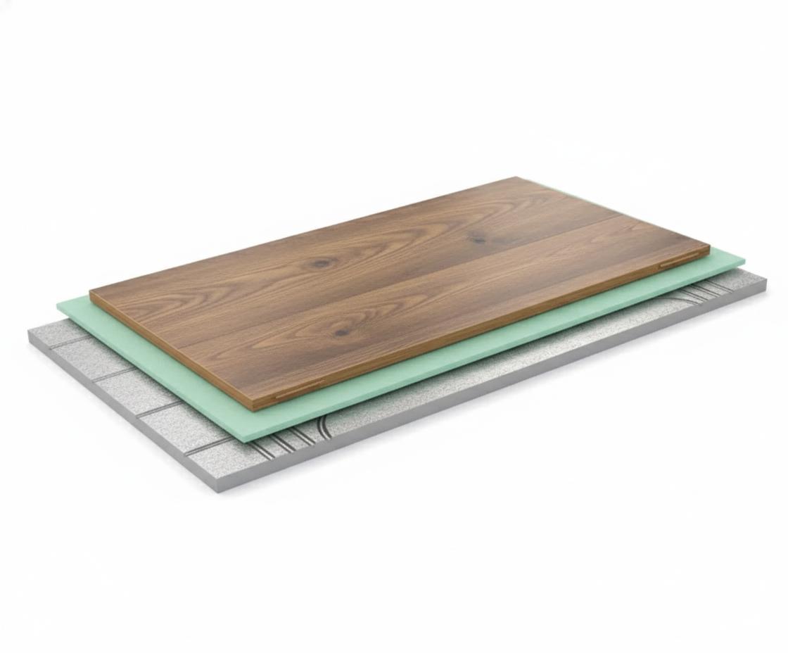 Fußbodenheizung XPS 20 mm 0,72 m² mit Trittschalldämmung Set
