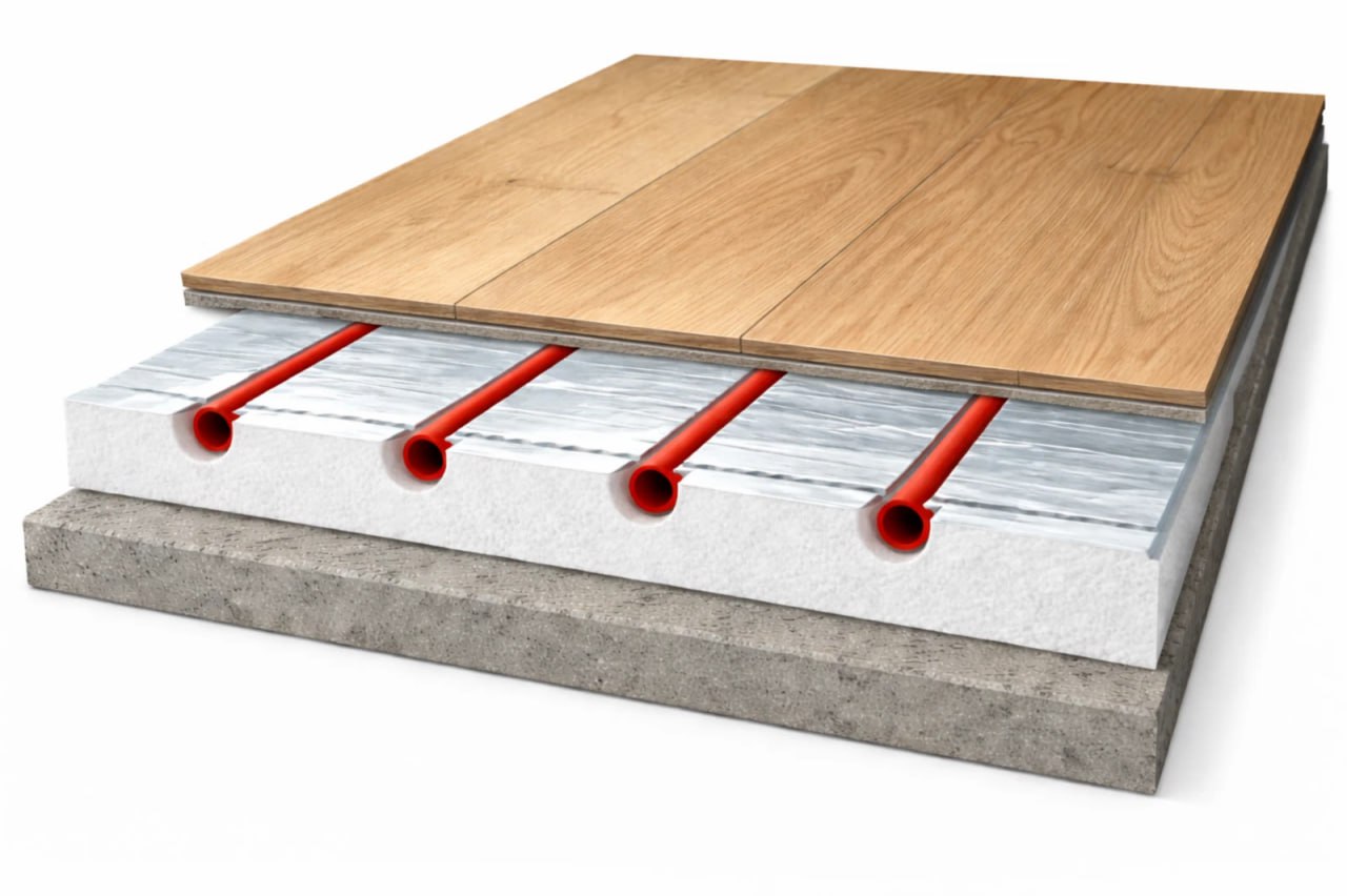 XPS Platten kein Estrich Fußbodenheizung 20/30 mm Trittschalldämmung 3 mm