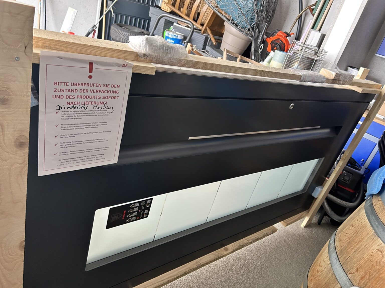1-flüglige PIRNAR Aluminium Haustür