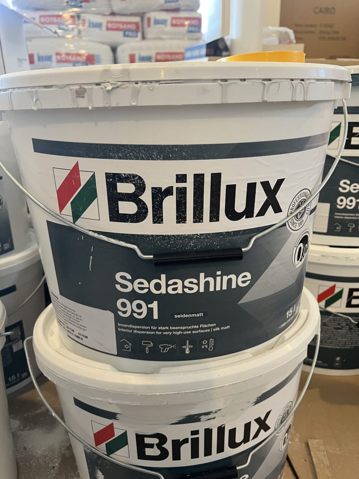 Brillux Sedashine 991 – Hellgrau (NCS S 1000 N)