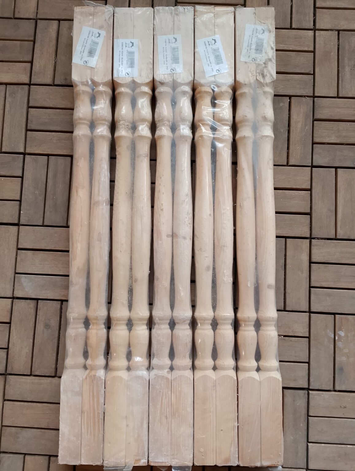 Zierstäbe Treppe