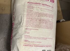 Kalziumsilikatplatten/Wohnklimaplatten und Kleber
