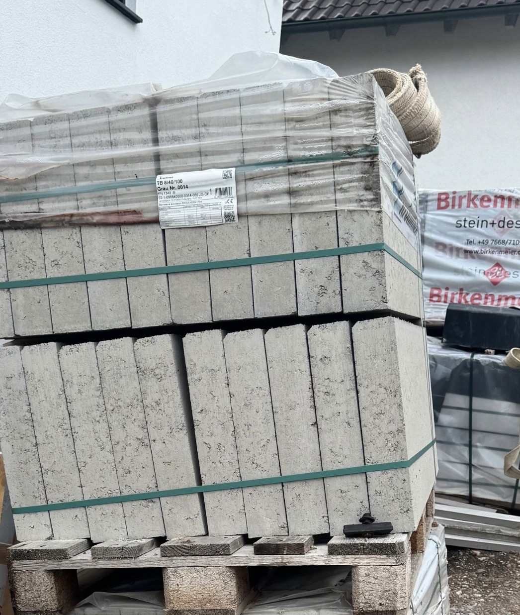 Kronimus Tiefbordsteine 1000x80x400