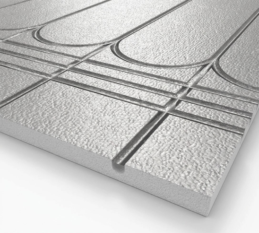 XPS Dämmplatte 120 x 60 cm – 30 mm Dicke – mit Aluminiumbeschichtung