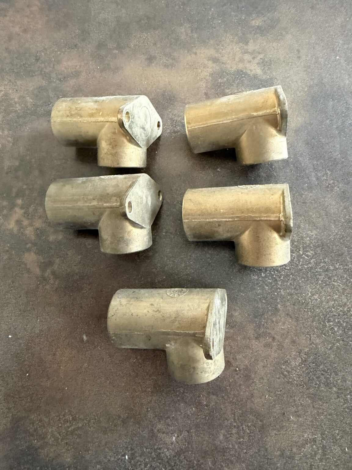 Rotguss Wandscheibe 1/2“