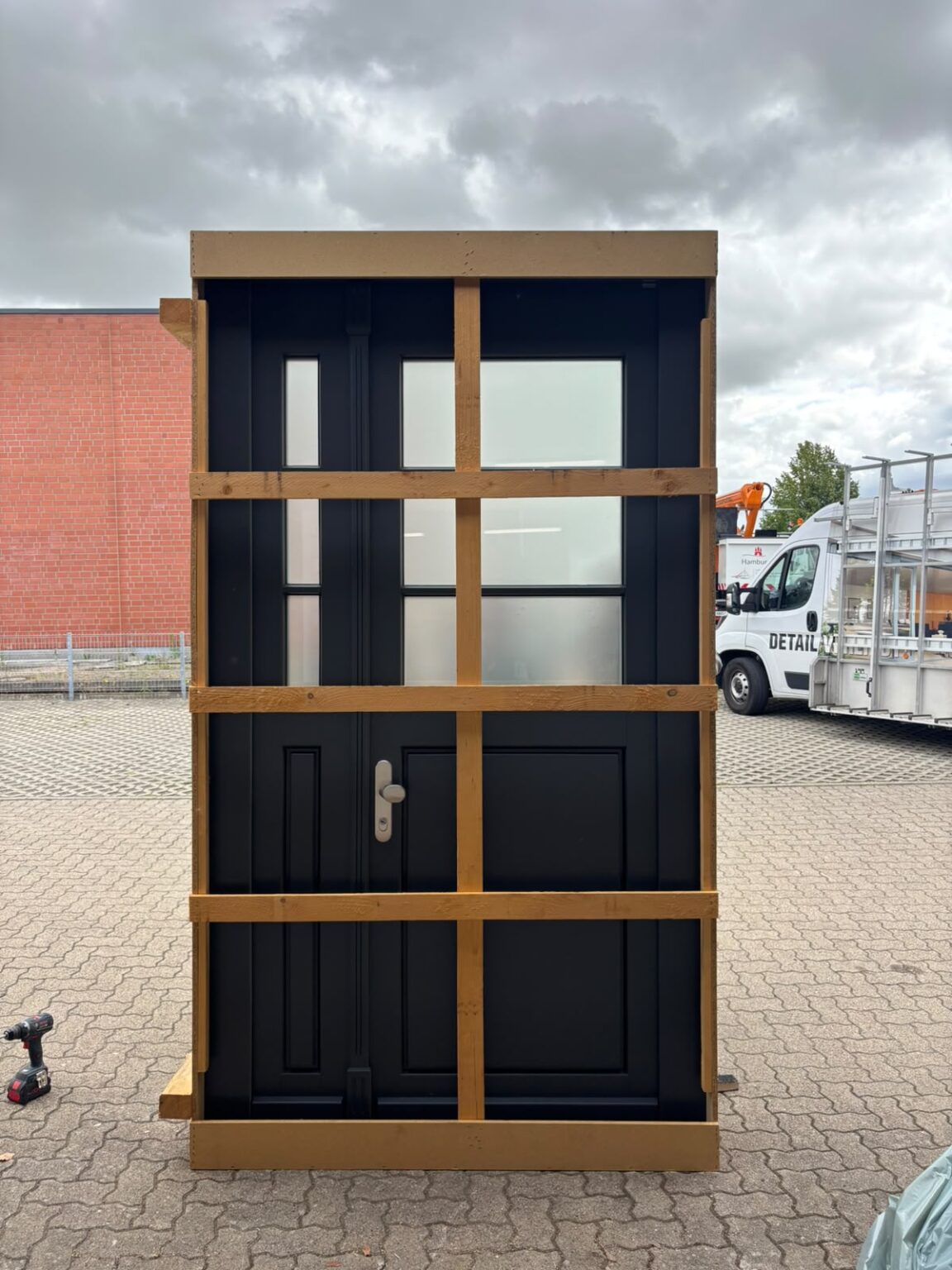 2-flg. Holzhaustür Fab. KOWA