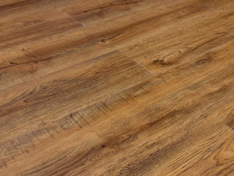 VIMAX Klebevinyl Eiche Rustikal Dunkel 2 mm 0,3 mm Nutzschicht LVT 130 m²