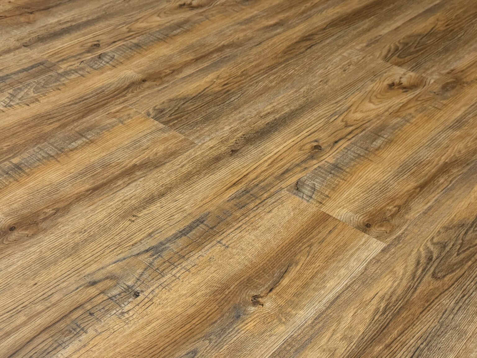 VIMAX Klebevinyl Eiche Rustikal Natur 2 mm 0,3 mm Nutzschicht LVT 130 m²