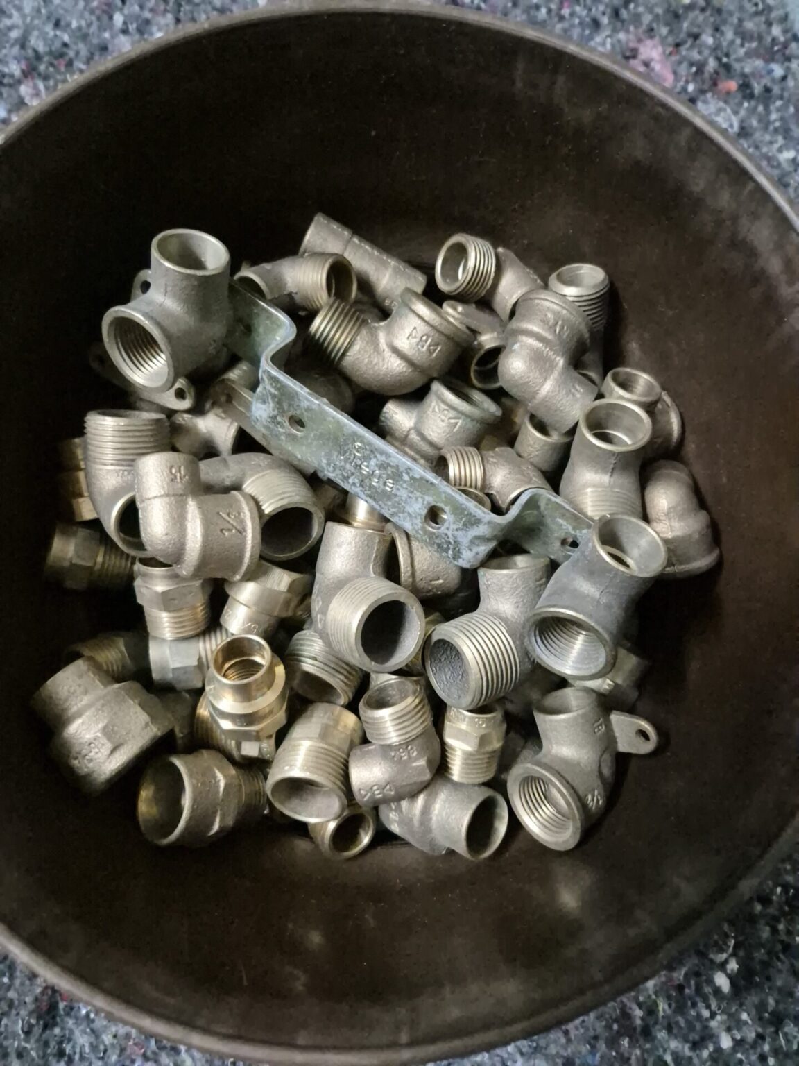 Rotguss Übergangsfittinge