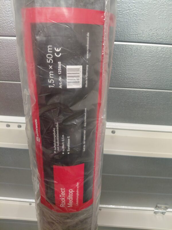 1. Rolle Rockwool Schalungs & Dachbahn