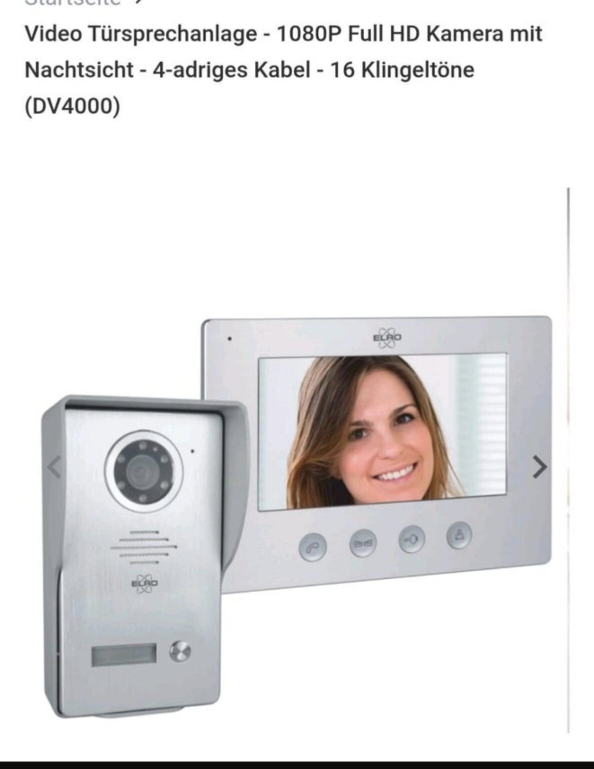 Elro Video Door Intercom