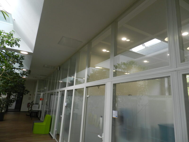 Lehnert GmbH Glastrennwand / Bürotrennwand /Trennwand